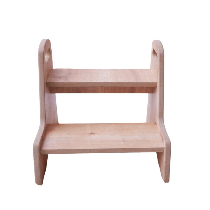 Hanah Home Steps Taburete para niños Marrón